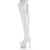 Pleaser DELIGHT-609-5G Silver Glitter Sale Women