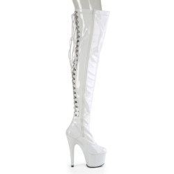 Pleaser DELIGHT-609-5G Silver Glitter Sale Women