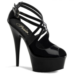 Pleaser DELIGHT-612 Black Sale Women Shoes