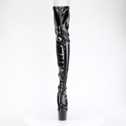 Pleaser ADORE-3850 Laced Platform Overknee Boots