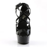 Pleaser DELIGHT-612 Black Sale Women Shoes