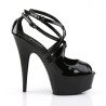 Pleaser DELIGHT-612 Black Sale Women Shoes