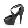 Pleaser DELIGHT-621 Black Vegan Leather Sale Women