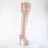 Pleaser ADORE-3850 Nude Patent Sale Women