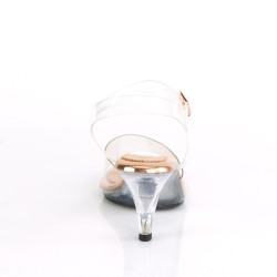 Fabulicious BELLE-308 Transparent Rose Gold Sale Women