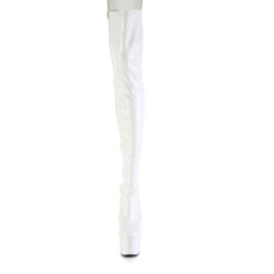 Pleaser ADORE-3850 White Patent Sale Women