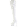 Pleaser ADORE-3850 White Patent Sale Women