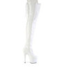 Pleaser ADORE-3850 White Patent Sale Women