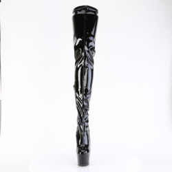 Pleaser ADORE-4000 Patent Platform Crotch High Boots