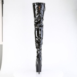Pleaser ADORE-4000SLT Laced Platform Crotch High Boots