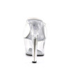 Pleaser ASPIRE-601 Transparent High Heeled Mules