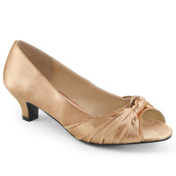 Pleaser Pink Label FAB-422 Blush Satin Sale Women