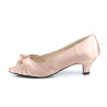 Pleaser Pink Label FAB-422 Blush Satin Sale Women