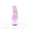 Pleaser ADORE-701 Transparent Lavender Mules Women