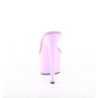Pleaser ADORE-701 Transparent Lavender Mules Women