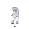 Pleaser ADORE-701 Transparent High Heeled Mules Women