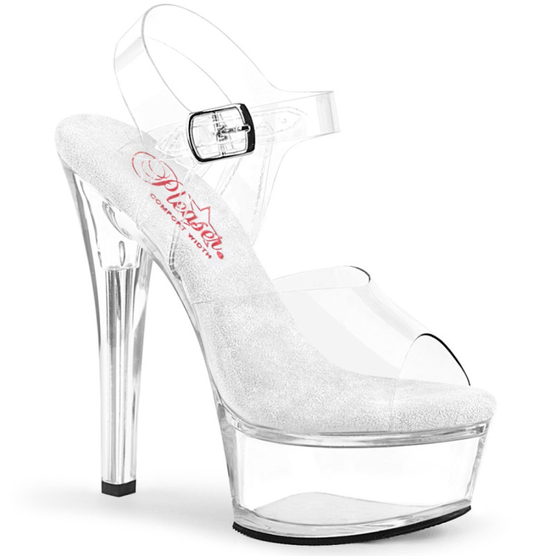 Pleaser GLEAM-608 High Heeled Platform Sandals Women Pleaser GLEAM-608 High Heeled Platform Sandals Women