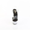 Pleaser KISS-208 Clear High Heeled Platform Shoes Women