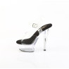 Pleaser KISS-208 Clear High Heeled Platform Shoes Women