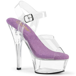 Pleaser KISS-208 Lavender High Heeled Platform Shoes