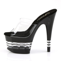 Pleaser ADORE-701LN Transparent Black Sale Women