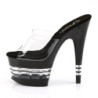 Pleaser ADORE-701LN Transparent Black Sale Women