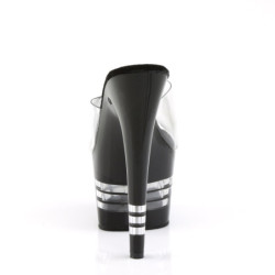 Pleaser ADORE-701LN Transparent Black Sale Women