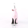 Pleaser SEDUCE-431 Rose Ankle Strap Heeled Pumps