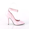 Pleaser SEDUCE-431 Rose Ankle Strap Heeled Pumps