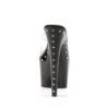 Pleaser ADORE-701LS Transparent Black Mules Women