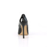 Pleaser SEXY-42 Black Peep Toe Stiletto Pumps Women
