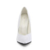 Pleaser SEDUCE-420V White Pointed Toe Classic Pumps