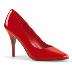 Pleaser VANITY-420 Red High Heeled Classic Pumps