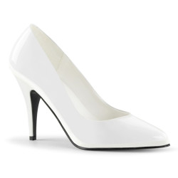 Pleaser VANITY-420 White High Heeled Classic Pumps