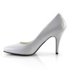 Pleaser VANITY-420 White High Heeled Classic Pumps