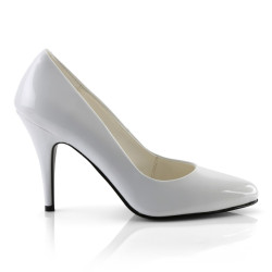 Pleaser VANITY-420 White High Heeled Classic Pumps