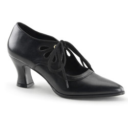 Funtasma VICTORIAN-03 Black Kitten Heeled Women Shoes