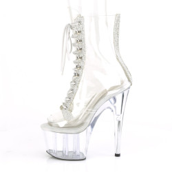 Pleaser ADORE-1021C-2 Transparent Strass Sale Women