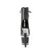 Pleaser SPECTATOR-1016 Black Vegan Leather Transparent