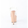 Pleaser ADORE-708 Blush Platform High Heeled Sandals
