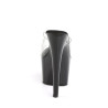 Pleaser ADORE-701 Transparent Black Mules Heels Women
