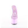 Pleaser ADORE-701 Transparent Lavender Mules Women