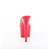Pleaser ADORE-701 Transparent Red High Heeled Mules