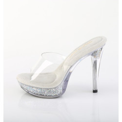 Fabulicious COCKTAIL-501RSI Transparent Silver Strass