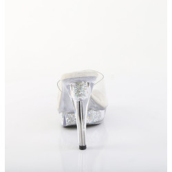 Fabulicious COCKTAIL-501RSI Transparent Silver Strass