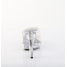 Fabulicious COCKTAIL-501RSI Transparent Silver Strass