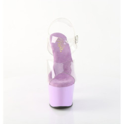Pleaser ADORE-708 Lavender Platform High Heeled Shoes