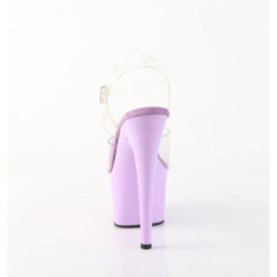 Pleaser ADORE-708 Lavender Platform High Heeled Shoes