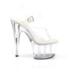 Pleaser ADORE-708 Clear Platform High Heeled Shoes