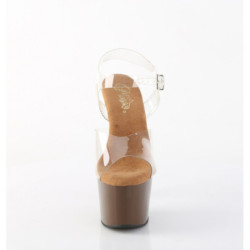 Pleaser ADORE-708 Mocha Platform High Heels Shoes Women